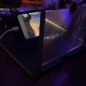 Customer photo of the Velique VisionPro phone screen magnifier